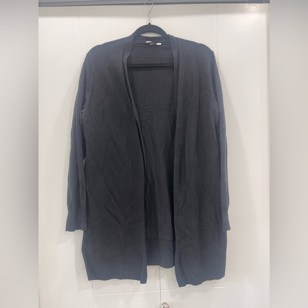 Black Gap Open Front Cardigan
